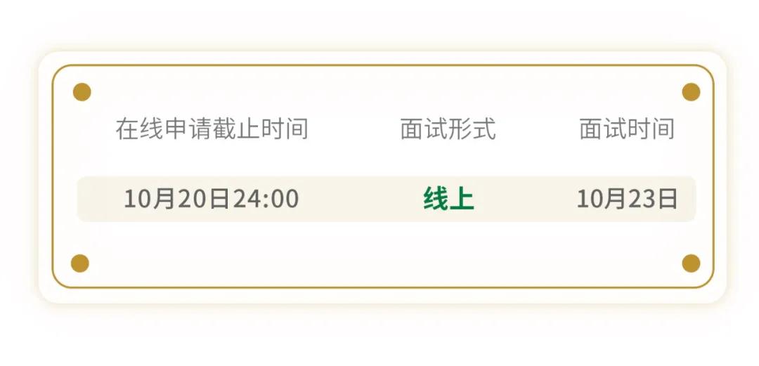 面試時間